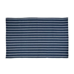 Vogue kokstheedoek met slagersstreep, marineblauw