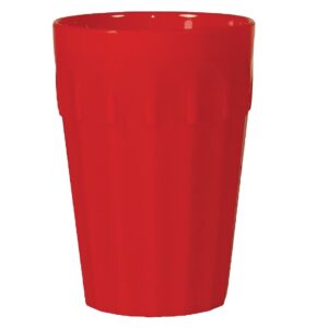 Olympia Kristallon polypropyleen bekers 14,2cl rood (12 stuks)