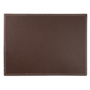 Olympia kunstlederen placemat bruin 40x30cm