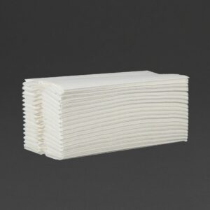Jantex C vouw papieren handdoeken wit 2 laags (2295 vellen)