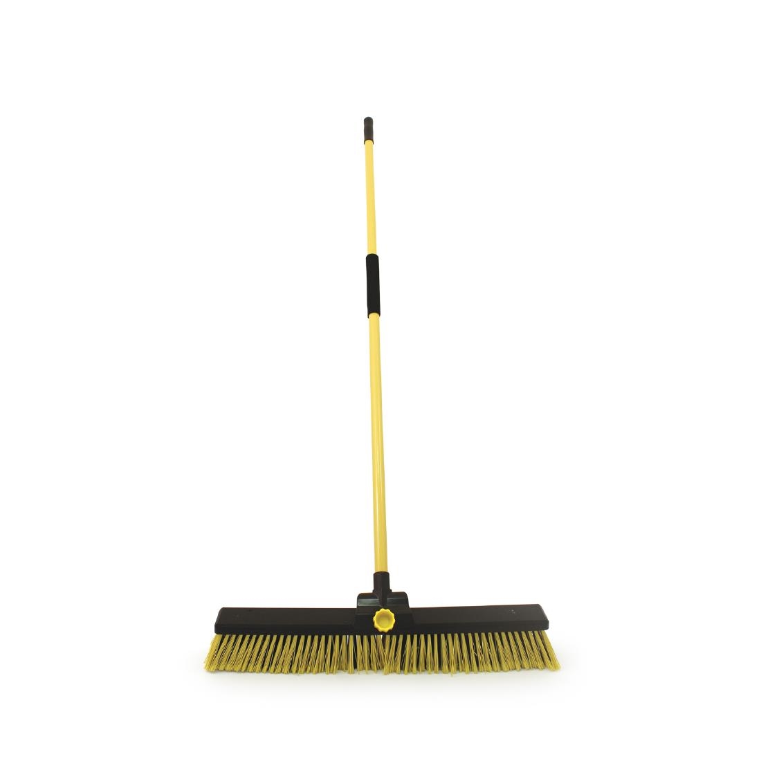 Stevige bulldozer bezem