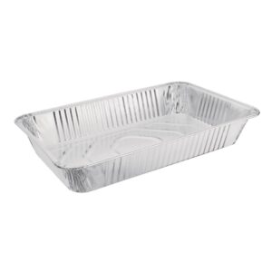 Fiesta Recyclable rechthoekige aluminium serveerschalen GN 1/1 (5 stuks)