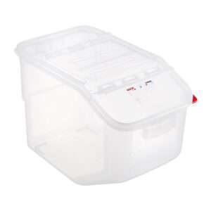 Araven transparante ingrediëntenbak 50L