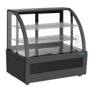 Polar C-serie tafelmodel koelkast zwart 100L