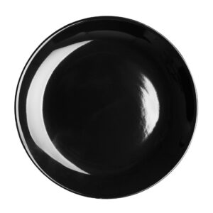 Olympia cafe coupe bord zwart - 205mm (12 stuks)