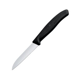 Victorinox recht schilmesje 8cm zwart