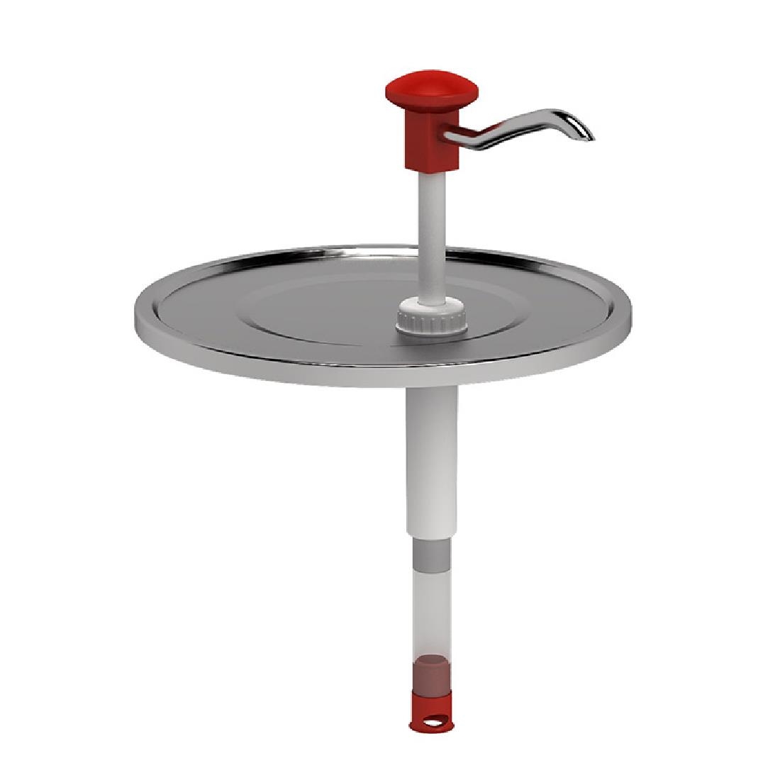 Gsatro -M Emmerdispenser 10L met drukknopbediening, RVS 18/10