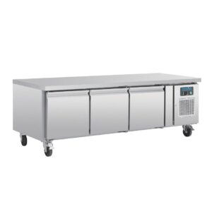 Polar GN laag model koelwerkbank 3-deurs