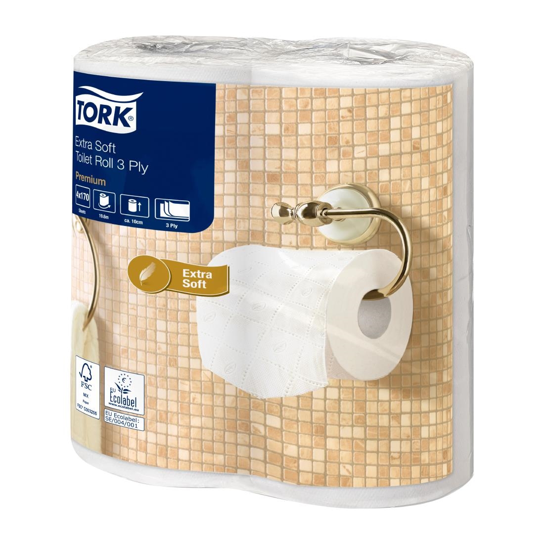 Tork ultrazacht toiletpapier 40 rollen (40 stuks)