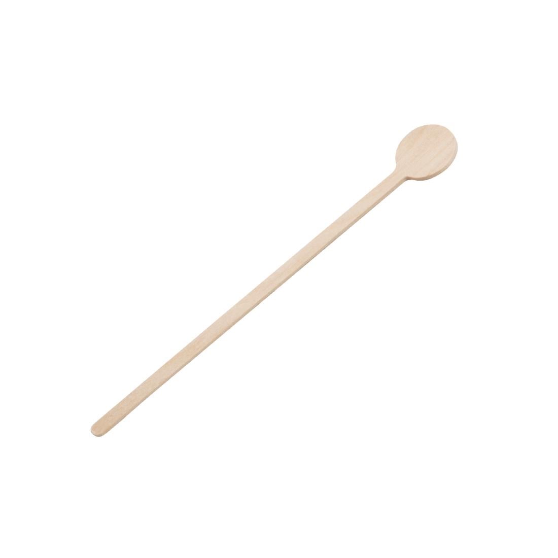 Fiesta composteerbare houten cocktailroerstaafjes 150mm (100 stuks)