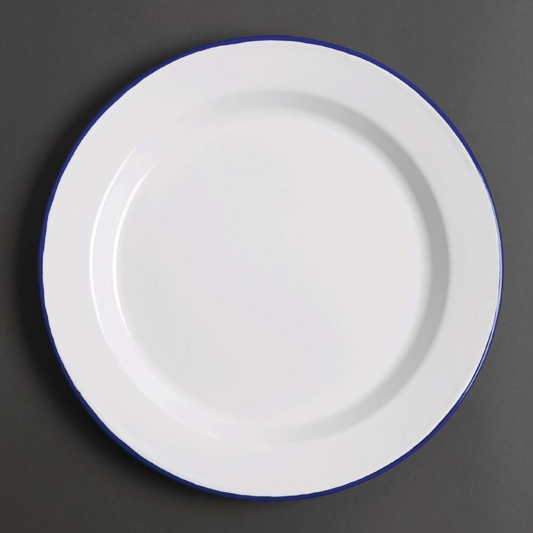 Olympia Enamel dinerborden 300mm (6 stuks)