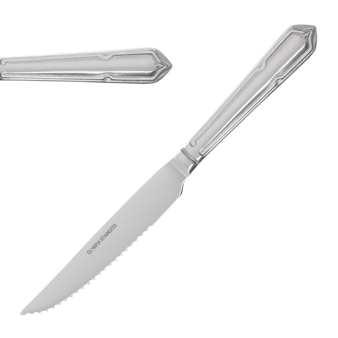 Olympia Dubarry steakmessen 225mm (12 stuks)