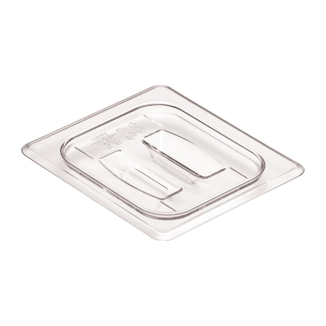 Cambro plat polycarbonaat deksel GN 1/6
