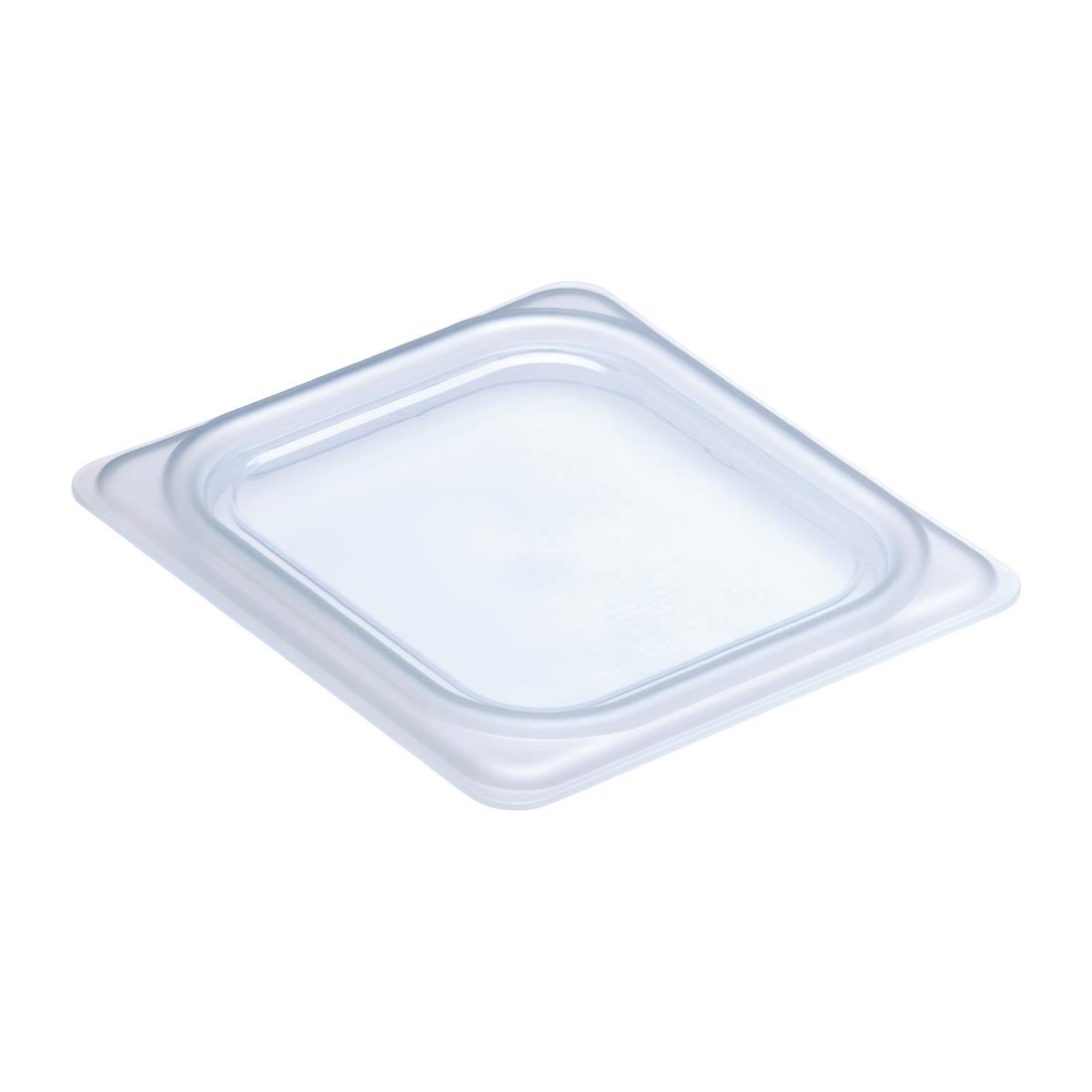 Cambro Safetrak IML polypropyleen deksel met soft seal helder 1/6 GN