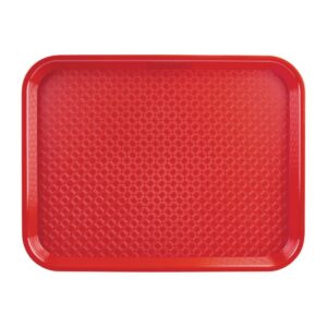 Olympia Kristallon PP rechthoekig dienblad Rood 275x353mm