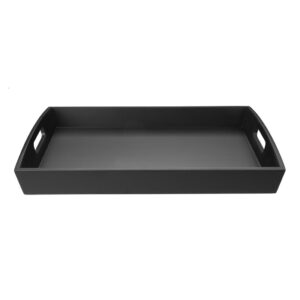 Olympia Bamboe Zwart Groot Dienblad - 510x350x70mm