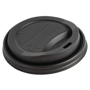 Fiesta Compostable deksels voor koffiebekers 340ml (1000 stuks)