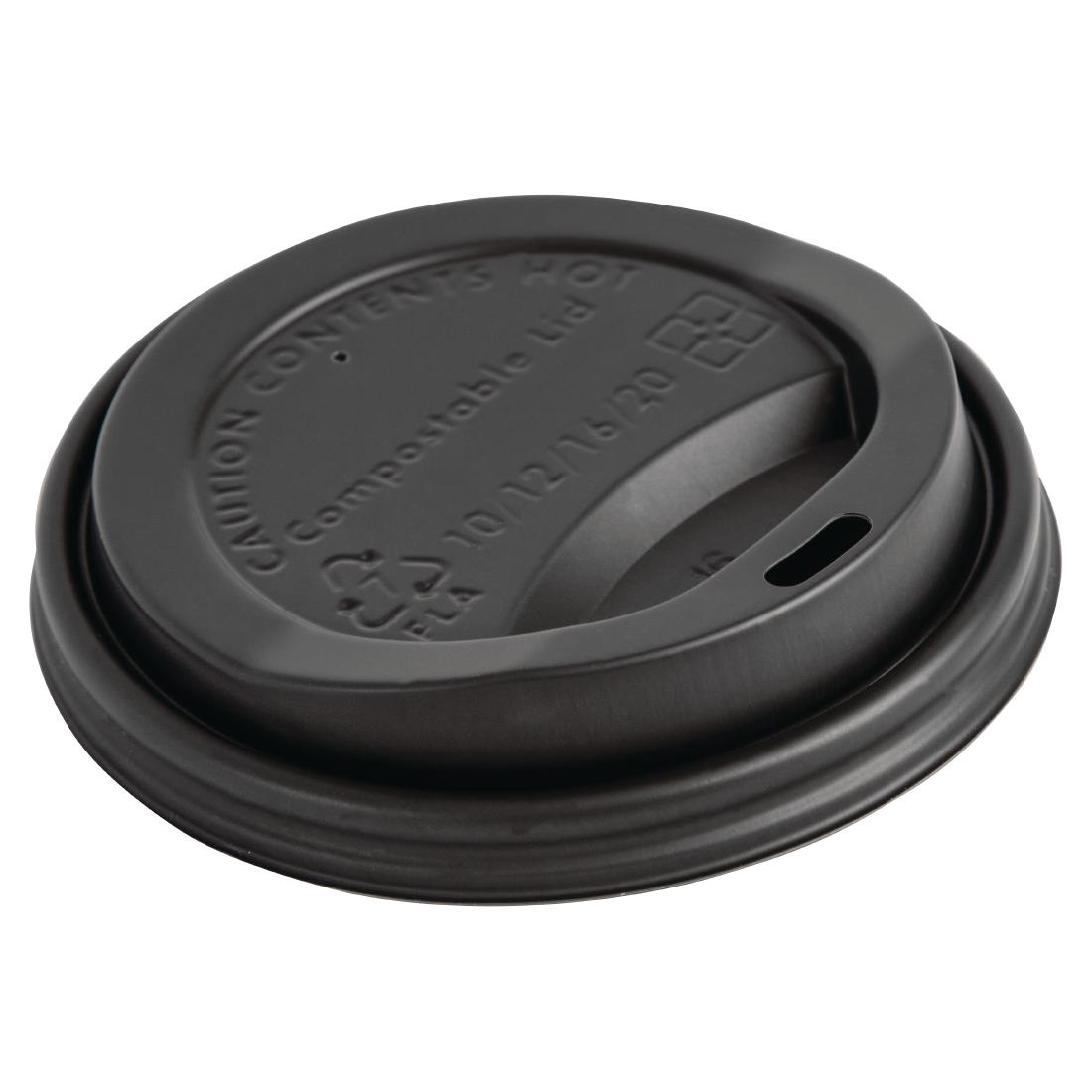 Fiesta Compostable deksels voor koffiebekers 340ml (1000 stuks)
