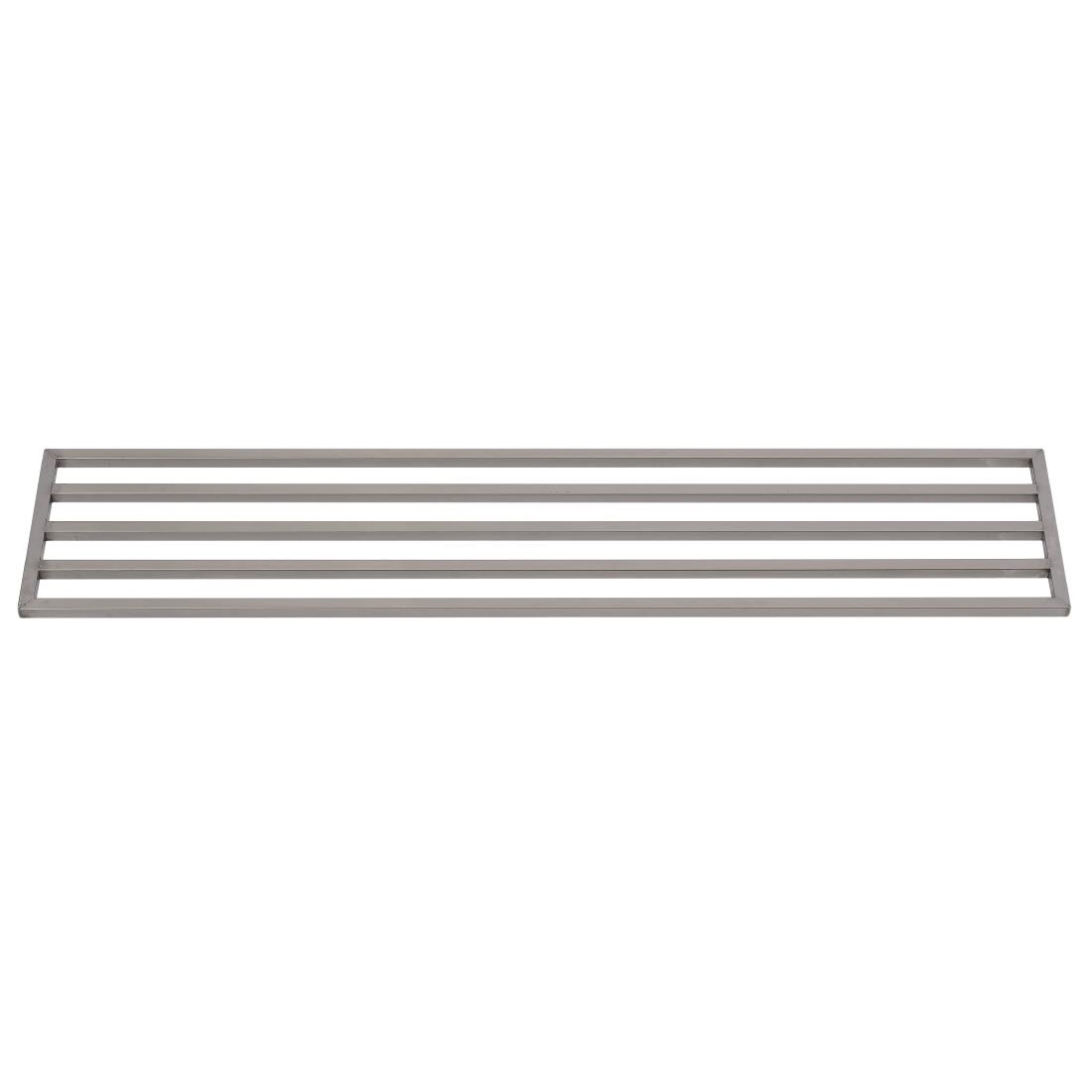 Gastro M RVS wandplank zonder steunen 100x40cm