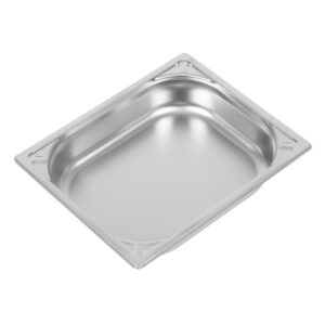 Vogue Heavy Duty RVS anti-aanbaklaag 1/2 gastronormbak 65mm