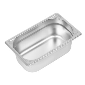 Vogue heavy duty RVS 1/4 gastronormbak 100mm