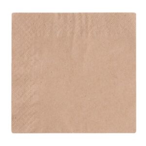 Vegware composteerbare ongebleekte cocktailservetten 24cm (4000 stuks)