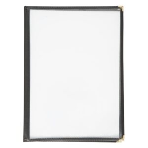 Olympia American Style menuhouder A4 zwart dubbel