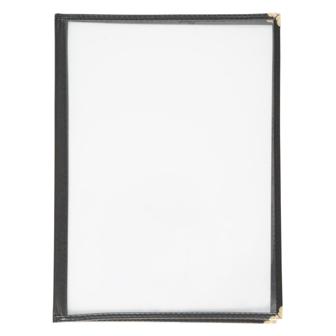 Olympia American Style menuhouder A4 zwart dubbel