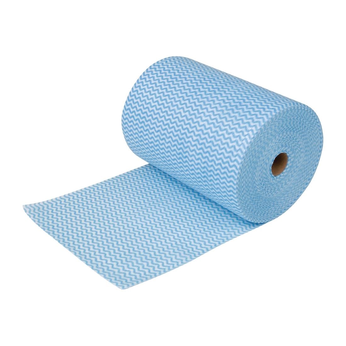 Nisbets Essentials niet geweven doek blauw (rol met 300 vellen)