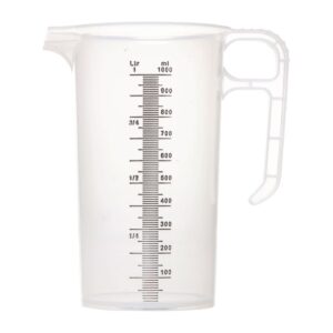 Pro-Measures polypropyleen maatbeker 1000ml