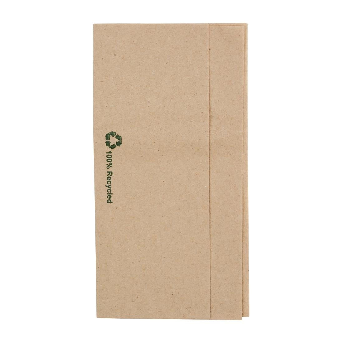 Fiesta Recyclable gerecyclede servetten 1-laags dispenser vouw kraft 32x30cm (6000 stuks)