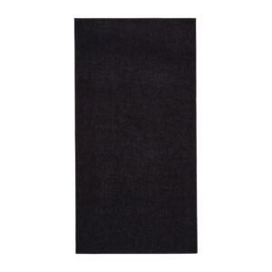 Fiesta Recyclable 3-laags dinerservetten 1/8 vouw zwart 400mm (1000 stuks)
