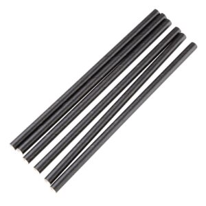 Fiesta Compostable composteerbare papieren rietjes 140mm zwart Individueel verpakt (250 stuks)