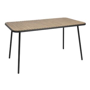 Bolero Santorini Rechthoekige Tafel Houteffect 1400 Mm