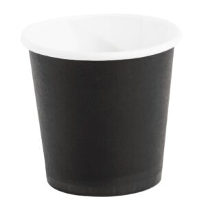 Fiesta recyclebare espressobekers enkelwandig zwart (1000 stuks)