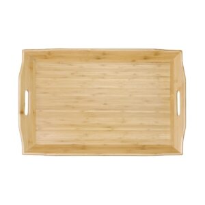 Olympia bamboo dienblad 7,6x58,4x38cm