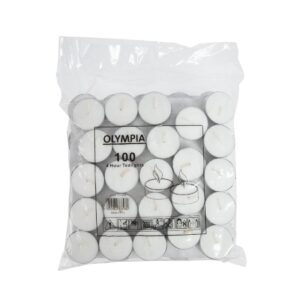 Olympia theelichten 4 uur (100 stuks)