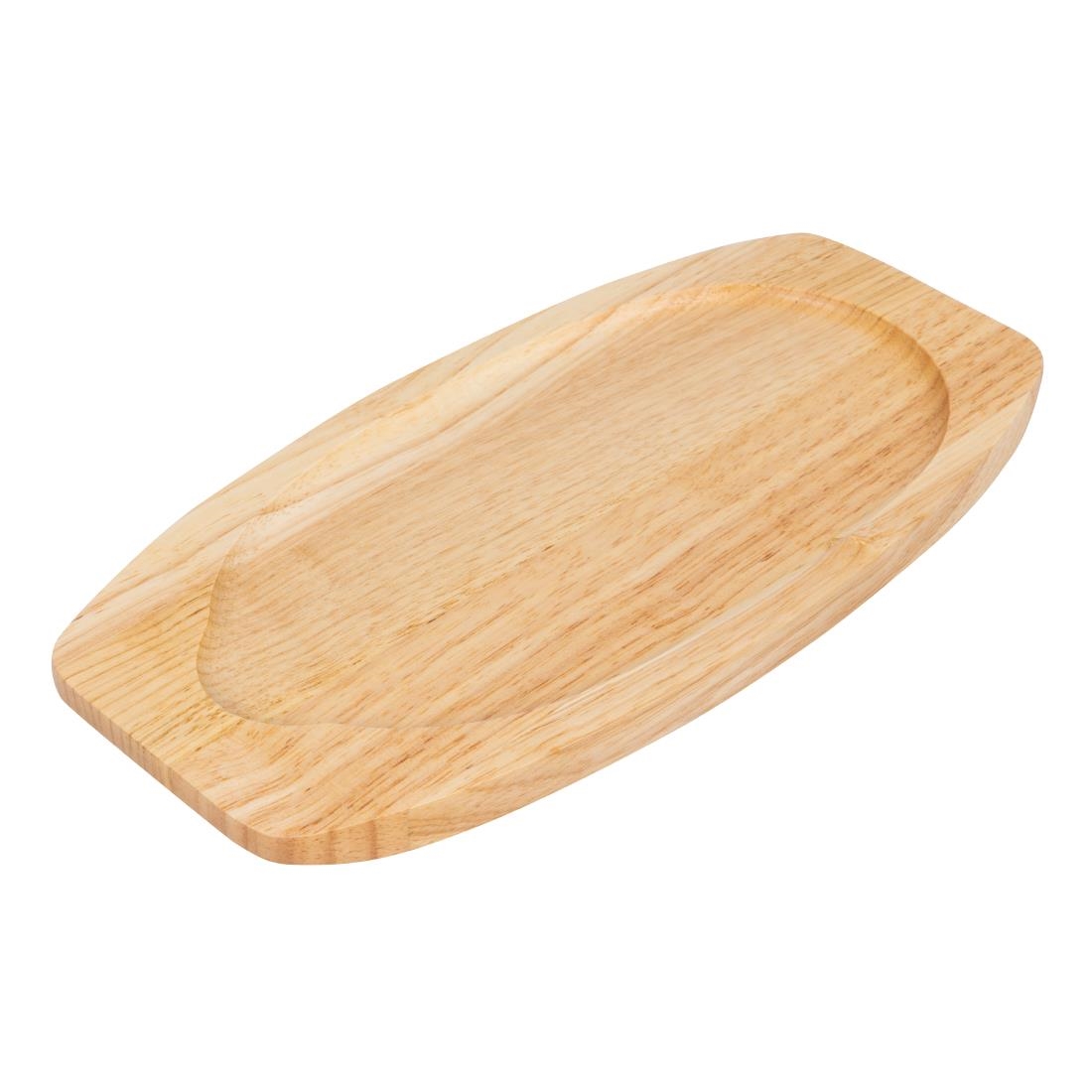 Olympia Hevea plank voor gietijzeren sizzle platter 286x149mm