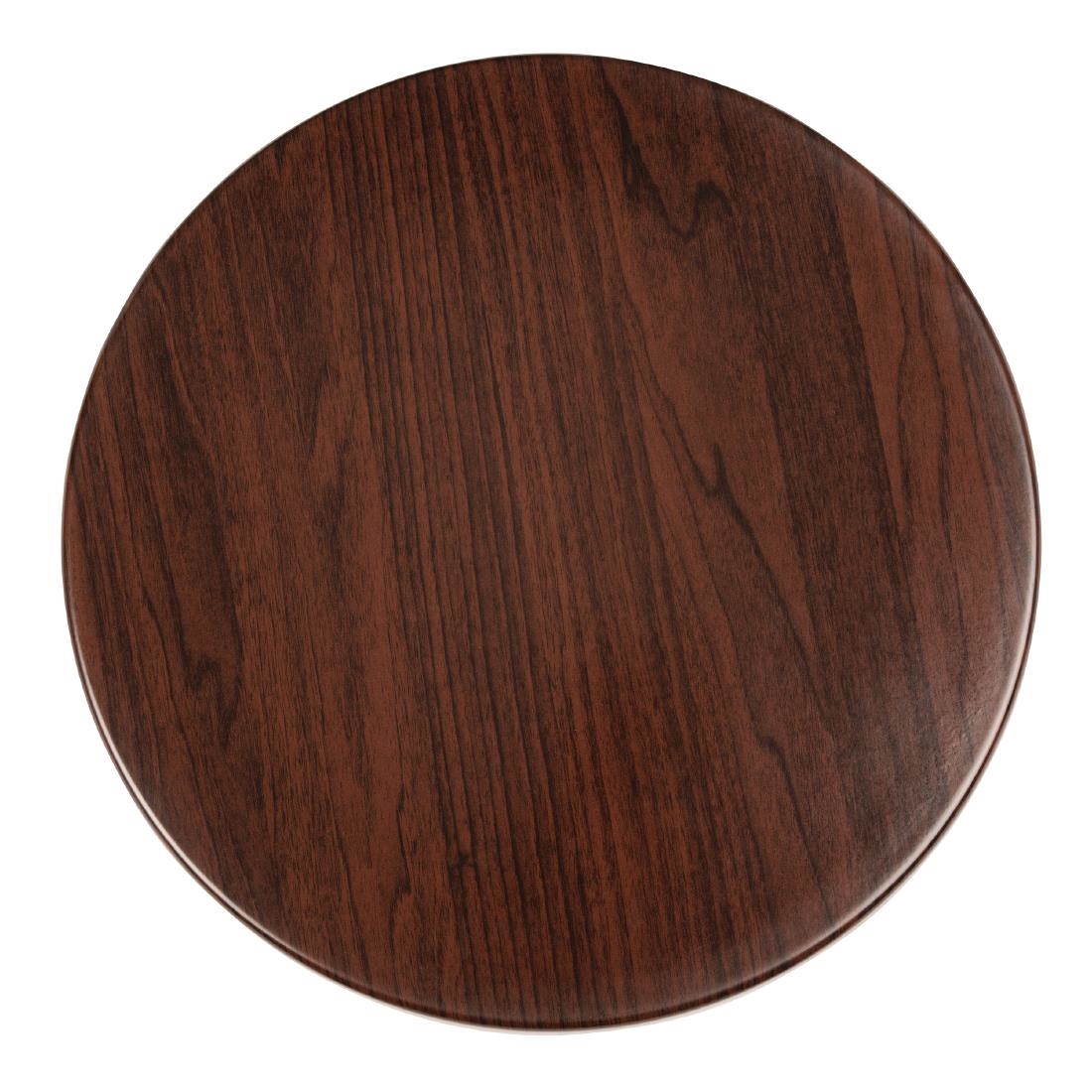 Bolero rond tafelblad donkerbruin 60cm