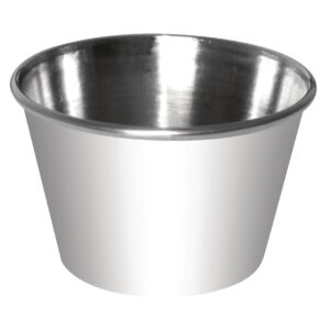 Olympia RVS sausschaaltjes 11,5cl (12 stuks)