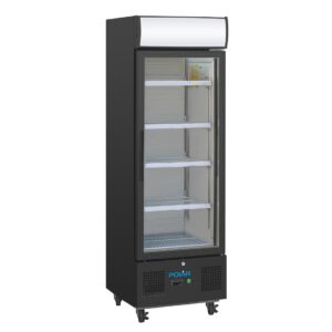 Polar G-serie rechtopstaande display koeling 218L zwart