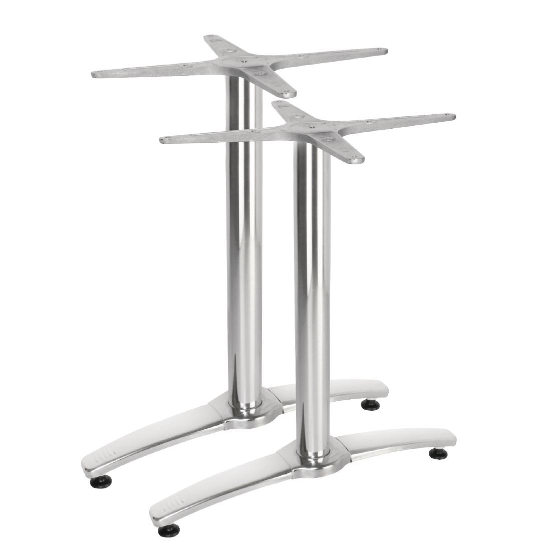 Bolero aluminium tafelvoet 67x59cm (2 stuks)