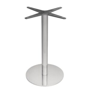 Bolero RVS ronde tafelvoet 680x400mm