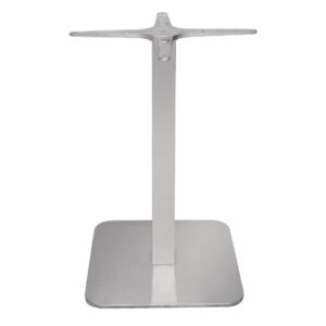 Bolero RVS tafelvoet vierkant 68x40cm
