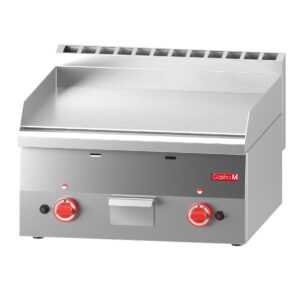 Gastro M 600 gas bakplaat 60/60 FTG gladde plaat