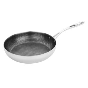 Vogue Tri-Shield Roestvrijstalen Koekenpan met Clad Coating, 28 cm