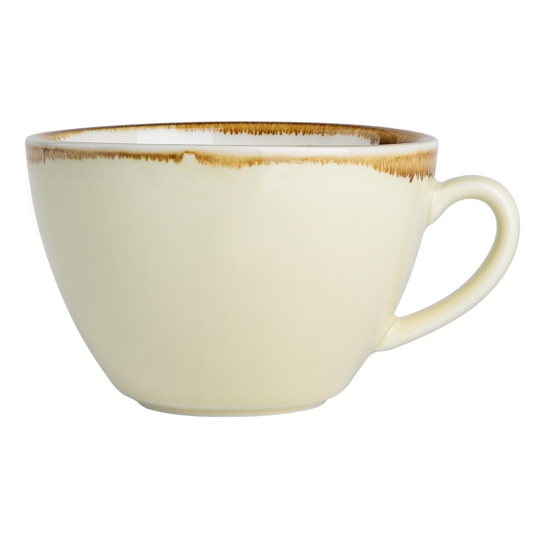 Olympia Kiln cappuccinokoppen zandkleurig 340ml (6 stuks)