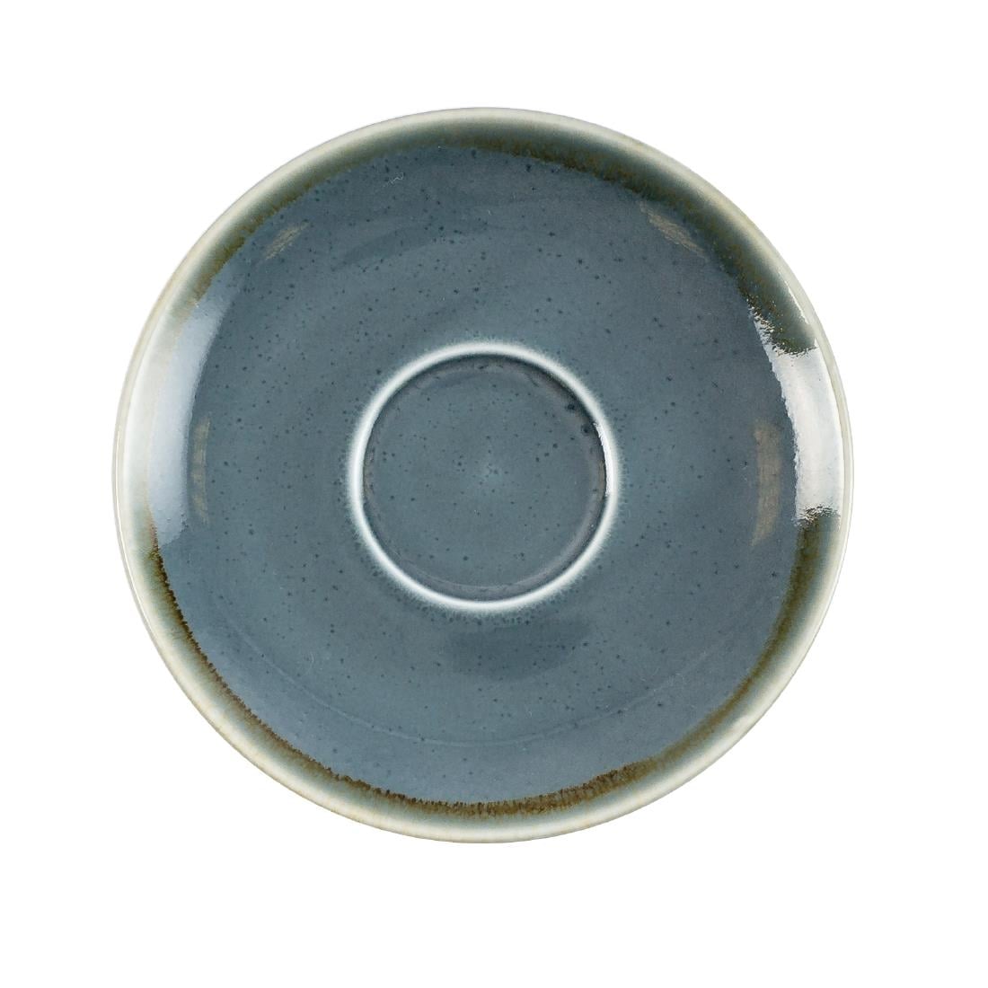 Olympia Kiln schotels voor cappuccino kopjes ocean 160mm (6 stuks)