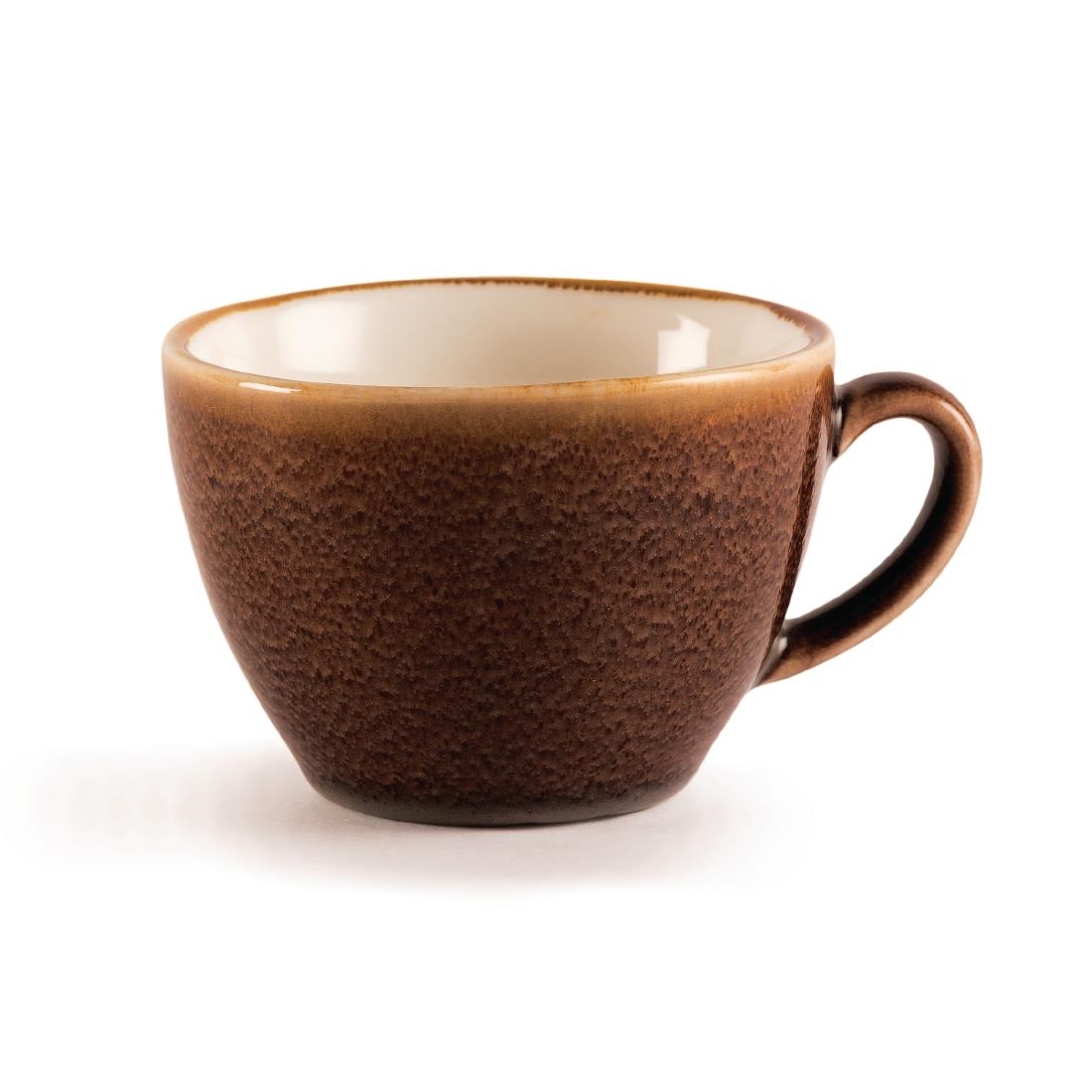 Olympia Kiln cappuccinokopjes bruin 34cl (6 stuks)