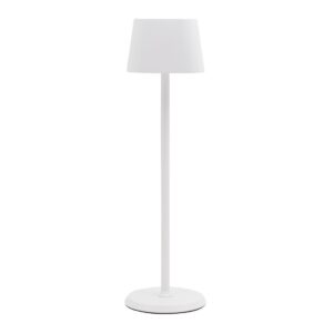 Securit Witte Dimbare Led Tafellamp Georgina Incl Magnetische Oplaadkabel